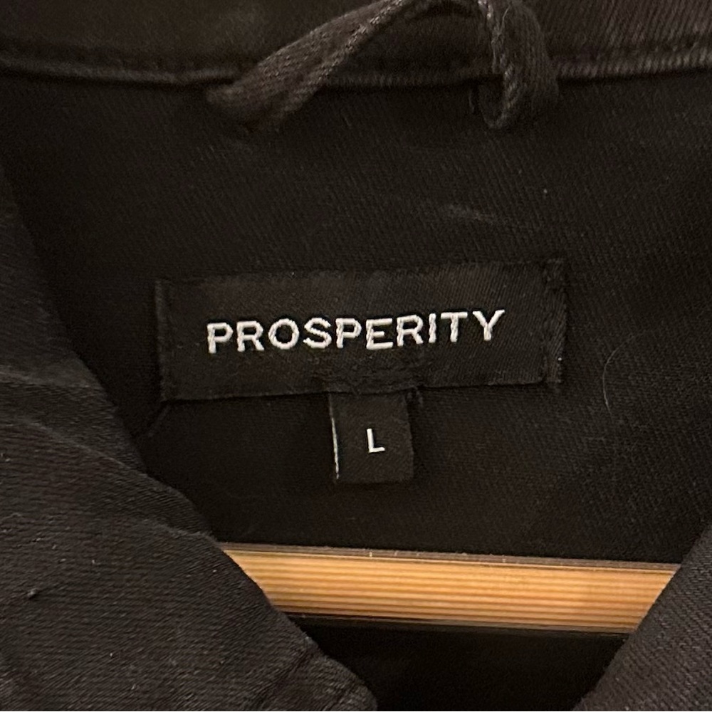 PROSPERITY black denim jacket - Picture 2 of 7